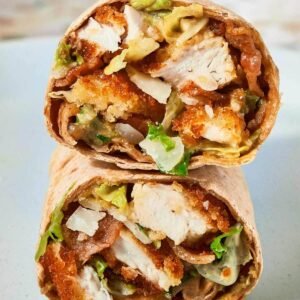 Afro Suya Chicken Wraps