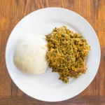 Egusi Soup + Pounded Yam