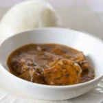 Atama (Banga) Soup + Fufu
